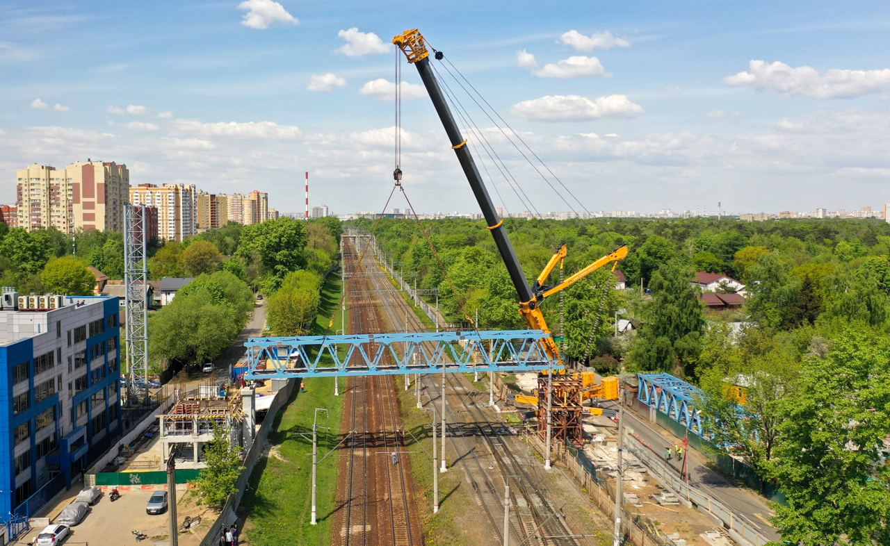 Надземный переход через железную дорогу досрочно откроют в Люберцах летом |  Администрация городского округа Люберцы Московской области